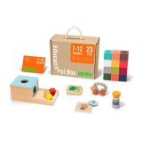 Tooky Toy 7–12 mesiacov Edukačný box Mini 6 ks