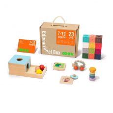 Tooky Toy 7–12 mesiacov Edukačný box Mini 6 ks