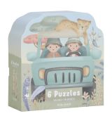Little Dutch Puzzle 6v1 Safari Friends